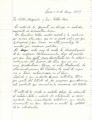 Carta de Carlos Gonzáles a VMD e Hilda Mans