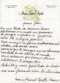 Carta de Federico Peralta Ramos a Víctor Magariños D.