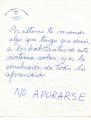 Carta de Federico Manuel Peralta Ramos a VMD